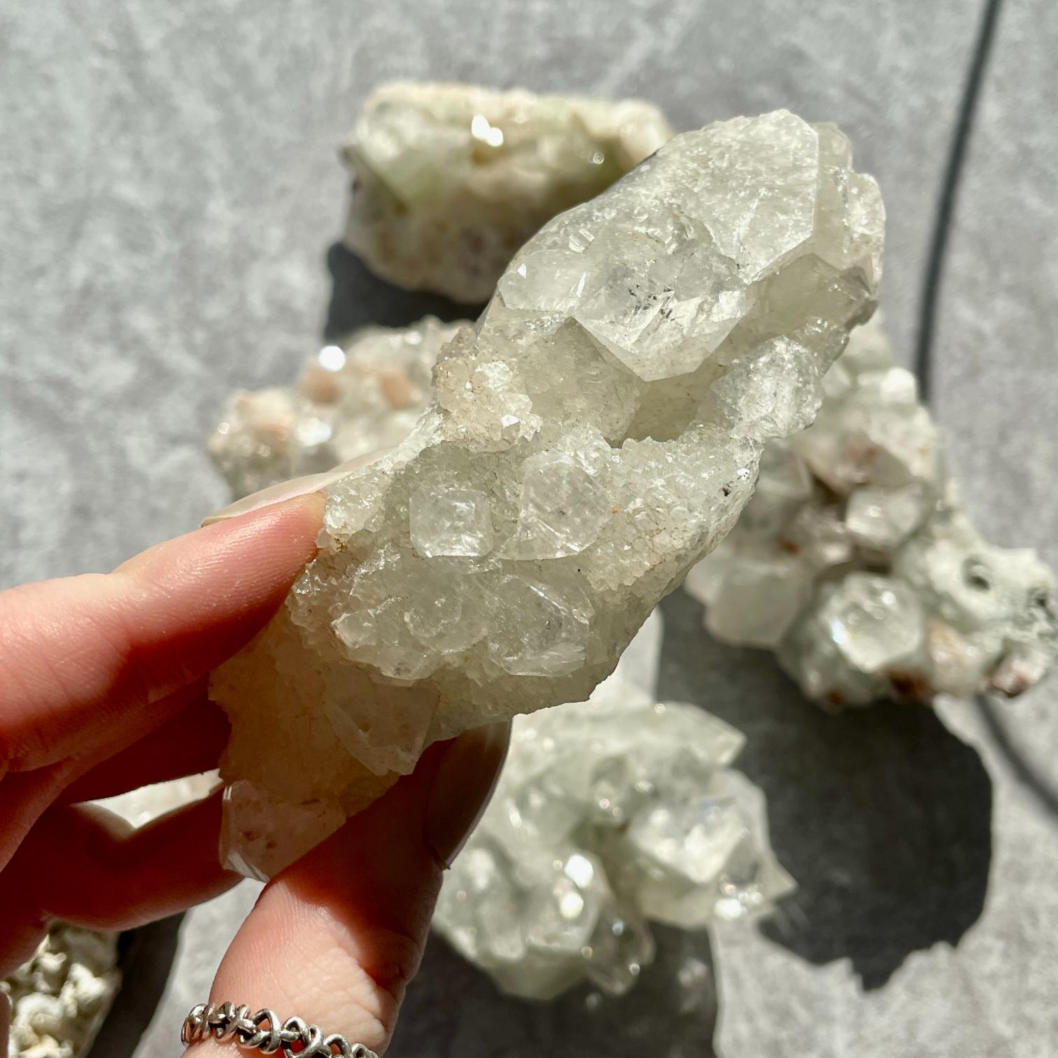 Apophyllite Cluster Box 09 Apophyllite Cluster Box 09